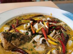 老坛特色酸菜鱼-壹块捌烧烤(灯市口店)