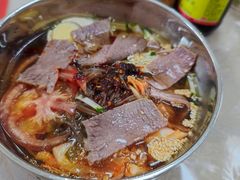 -吉林延边牛肉汤饭，大冷面