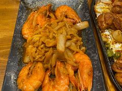 白菜大虾-老东镇啤酒屋海鲜加工·蒸汽海鲜·海鲜烧烤(台东店)