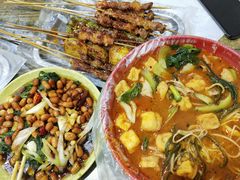 陈醋菠菜花生米-老王太太串吧(中街店)