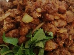 孜然羊肉-清真宏玉祥黄门脸餐厅(华荫东里店)