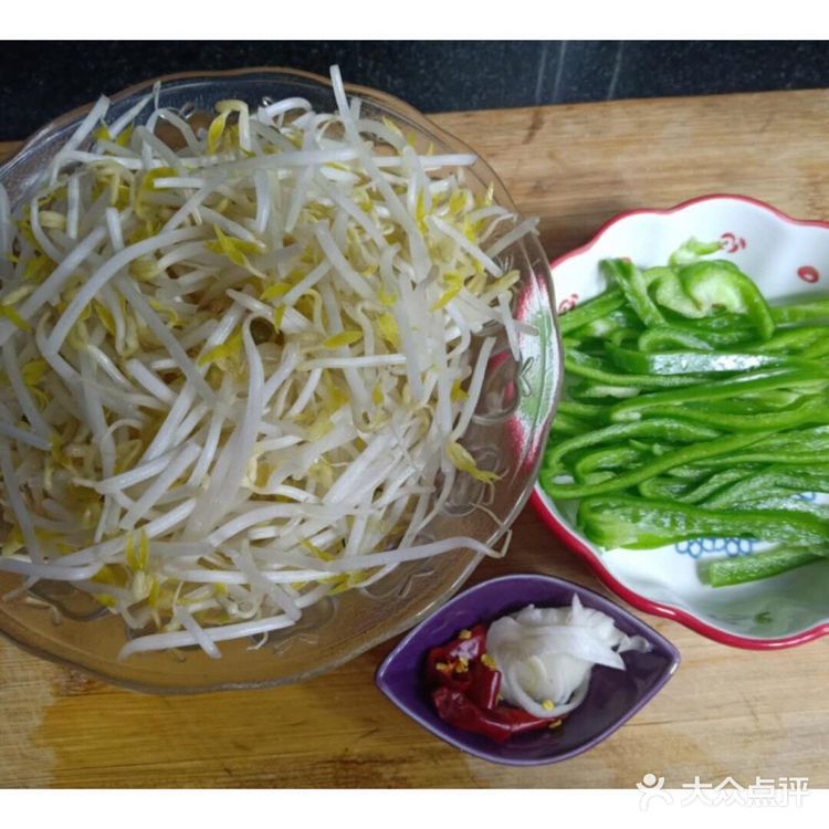 酸辣豆芽菜，超好吃