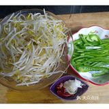 酸辣豆芽菜，超好吃