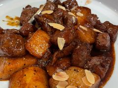 杏仁年糕牛肉-小厨娘淮扬菜(江宁弘阳店)