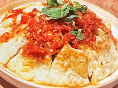 凉拌荷包蛋-浩海火燒雲傣家菜(芮欧百货店)