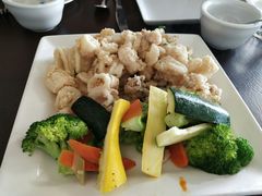 calamari entree-Swiss Louis Italian & Seafood Restaurant