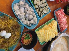 牛肉卷-老何家后安粉·糟粕醋海鲜火锅(三亚湾椰梦长廊店)