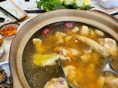 滋补花雕醉鸡锅-丁字口海鲜热炒·烧烤大排档