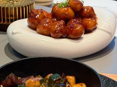 火焰安格斯牛肉粒-桂满陇·杭州小馆(巴黎春天浦建店)