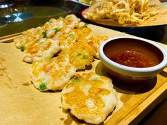 香煎虾饼-渔民船说·北塘海鲜·天津菜·海肠捞饭(北塘古镇店)