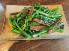 黑腐竹菜心-水煮三国·川鲁江湖菜(香山店)