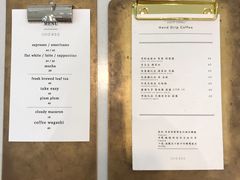 菜单-Onirii Coffee(长乐路店)