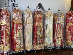 -懿沉香中式嫁衣礼服秀禾服龙凤褂马来褂旗袍总店