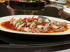 油淋东山小管鱿鱼-穿越·外婆家(西溪天堂店)