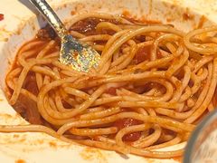 意大利牛肉面配罗宋汤-德大西餐社