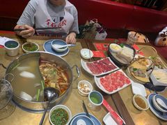 牛舌-左庭右院鲜牛肉火锅(金山万达店)