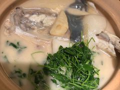 金花菜烧河豚-香阁餐厅·常州菜·常州菜代表品牌(新北奥体店)