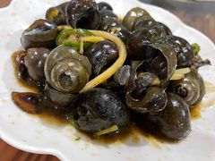 紫苏酸笋炒田螺-南记食粥坊·宵夜大排档(莲花总店)
