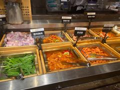 自助取餐区-韩京炭火烤肉自助料理(柯桥万达店)