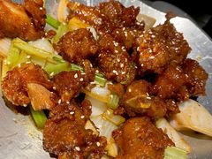 蒜香蜜汁排骨-绿茶餐厅(成都大悦城店)