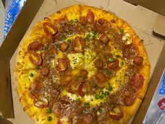 西班牙风情香肠肉酱比萨-达美乐比萨(深圳广厦路店)