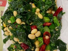 菜心黄豆-葛记焖饼(伏牛路店)