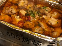 锡纸猪脑花-沿海405烤场(沿海赛洛城店)