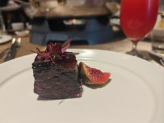 烟熏无花果牛小排-北京泰富酒店-柏景轩中餐厅