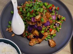 豆角肉沫烧茄子-上屿水产(鼓浪屿一店)