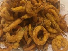 椒盐鱿鱼圈-老朴饭店(邮政街总店)