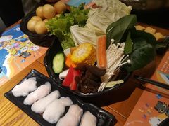 人气鲜蔬拼盘-呷哺呷哺 黄金牧场 (欢乐谷店)