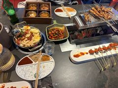 -河坝烧烤串城(金达莱店)
