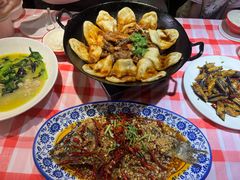 蒜爆鲤鱼-忆外婆徐州菜·地锅鸡·生日宴(吴庄店)