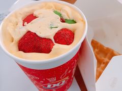 南瓜芝士风味华夫脆暴风雪-DQ·蛋糕·冰淇淋(包河万达店)
