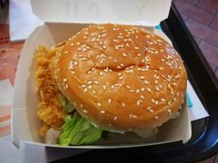 劲脆鸡腿堡土豆泥餐-肯德基(安定门店)