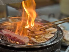 -围炉肉舍•炭烤活鳗•丹东海鲜烤肉(步行街店)