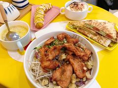 鲜蔬草鸡蛋菜煎饼-嗨皮儿·现蒸面皮(抄纸巷店)