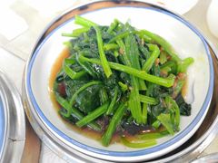 蒜蓉蒸菠菜-餐与自然(老商埠店)