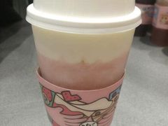 桃子草莓酪酪-LELECHA乐乐茶(月星环球港店)
