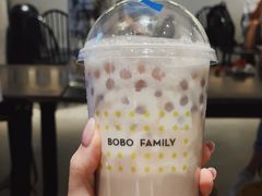 爆芋泥波波冰-喜茶(广州天汇igc店)