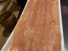 农家鲜鸭肠-渝大狮毛肚老火锅(普陀店)