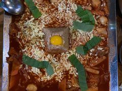 牛肉年糕火锅-包装马车·韩国料理·포장마차