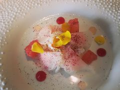 帝王蟹配柚子苹果-AZUR聚(香格里拉饭店)