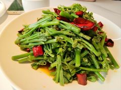 炝炒南瓜苗-花椒笑成都小馆(百脑汇店)