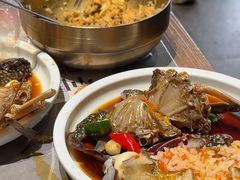 -草家酱蟹炭火烤肉店(珲春南路一店)
