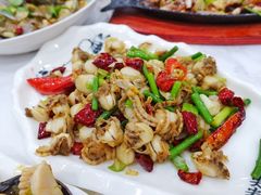 葱爆威海扇贝-郭姐·威海渔村(黄兴路店)