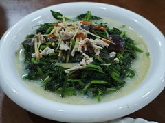 上汤豆苗-正宗高流河饭店原创风姜鸡