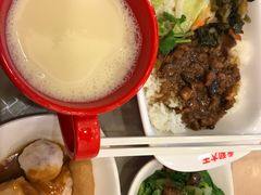 鲜热豆浆-永和大王(蛙嫩紫苏香·军博店)