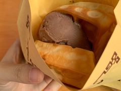 班戟薄饼夹雪糕单球-成裕雪糕店(士多店)