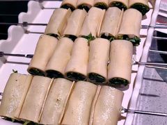 豆腐皮卷香菜-丰茂烤串(全国首店)
